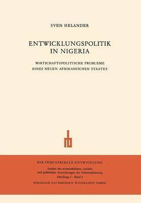 bokomslag Entwicklungspolitik in Nigeria