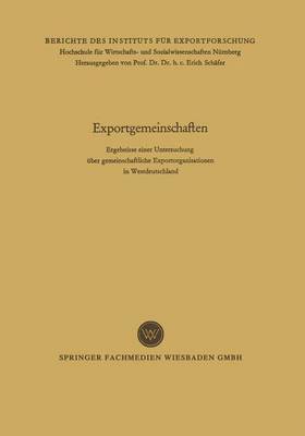 Exportgemeinschaften 1