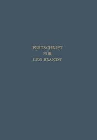 bokomslag Festschrift fur Leo Brandt zum 60. Geburtstag