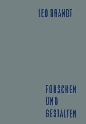 bokomslag Forschen Und Gestalten: Reden Und Aufsätze