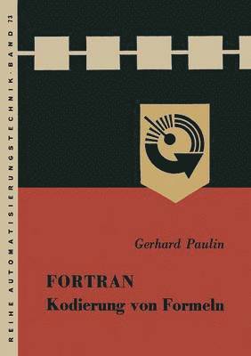 bokomslag FORTRAN, Kodierung von Formeln