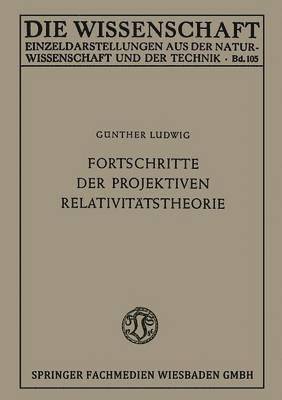 bokomslag Fortschritte der projektiven Relativitätstheorie