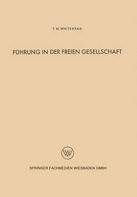 bokomslag Fhrung in der freien Gesellschaft