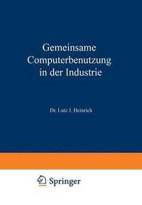 bokomslag Gemeinsame Computerbenutzung in der Industrie