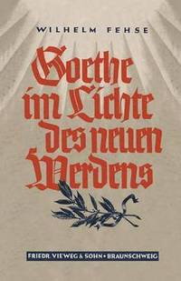 bokomslag Goethe im Lichte des neuen Werdens