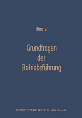 Grundfragen der Betriebsfhrung 1