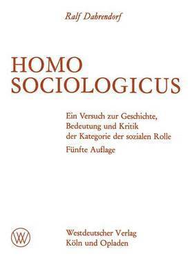 bokomslag Homo Sociologicus