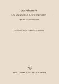 bokomslag Industriebetrieb und industrielles Rechnungswesen