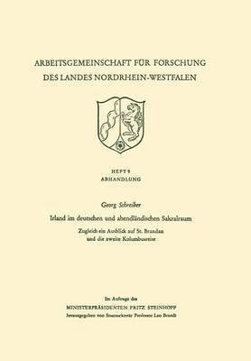 bokomslag Irland im deutschen und abendlandischen Sakralraum