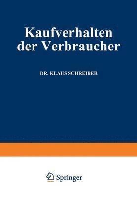Kaufverhalten der Verbraucher