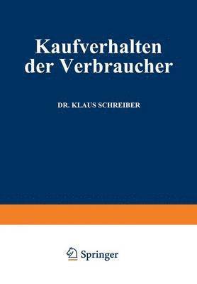 Kaufverhalten der Verbraucher 1