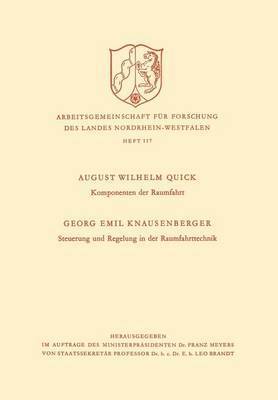 bokomslag Komponenten der Raumfahrt. Steuerung und Regelung in der Raumfahrttechnik