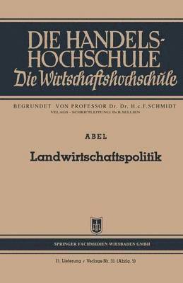 Landwirtschaftspolitik 1