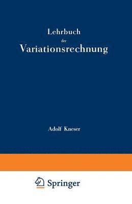 Lehrbuch der Variationsrechnung 1