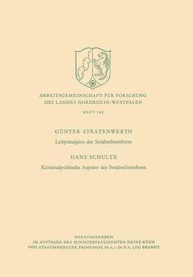 bokomslag Leitprinzipien der Strafrechtsreform / Kriminalpolitische Aspekte der Strafrechtsreform