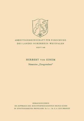 bokomslag Masaccios "Zinsgroschen"