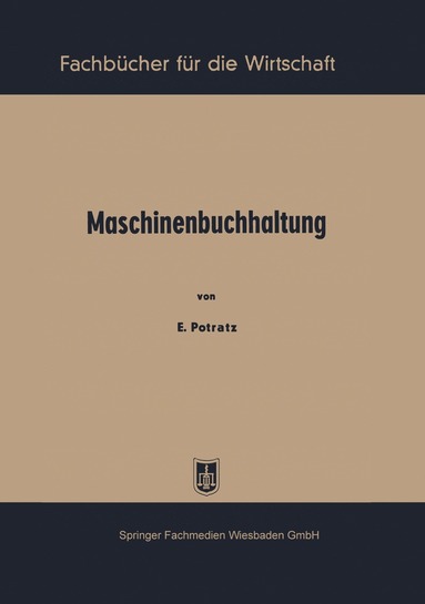 bokomslag Maschinenbuchhaltung