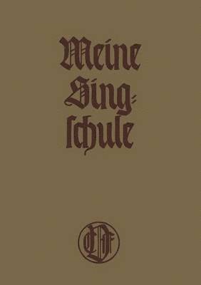 Paul Becker - Meine Singschule, Häftad