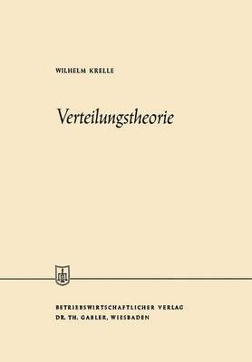 Verteilungstheorie 1