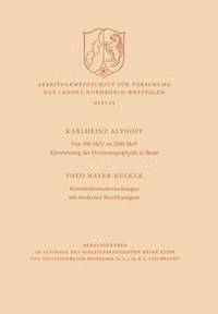 bokomslag Von 500 MeV zu 2500 MeV Entwicklung der Hochenergiephysik in Bonn. Kernstrukturuntersuchungen mit modernen Beschleunigern