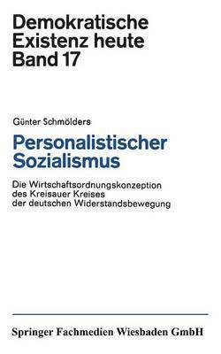 Personalistischer Sozialismus 1