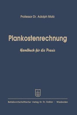 Plankostenrechnung
