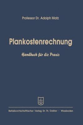 Plankostenrechnung 1