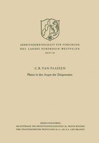 bokomslag Platon in Den Augen Der Zeitgenossen