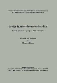 bokomslag Poetica de Aristoteles traducida de latin