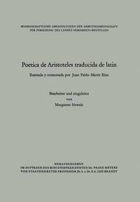 bokomslag Poetica de Aristoteles Traducida de Latin: Ilustrada Y Comentada Por Juan Pablo Martir Rizo