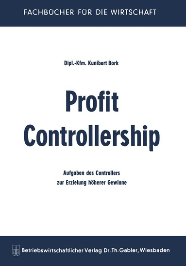 bokomslag Profit Controllership