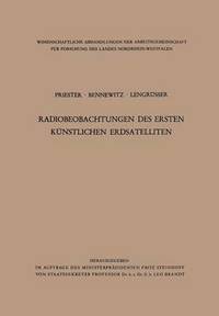 bokomslag Radiobeobachtungen des ersten kunstlichen Erdsatelliten