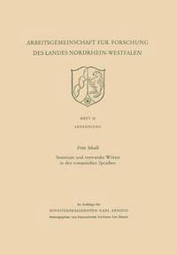 bokomslag Somnium und verwandte Woerter in den romanischen Sprachen