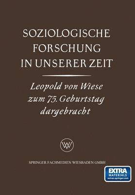 Soziologische Forschung in Unserer Zeit 1