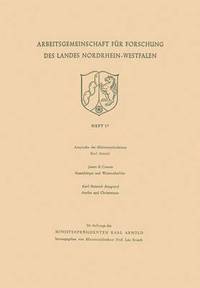 bokomslag Ansprache Des Ministerpräsidenten. Staatsbürger Und Wissenschaftler. Antike Und Christentum