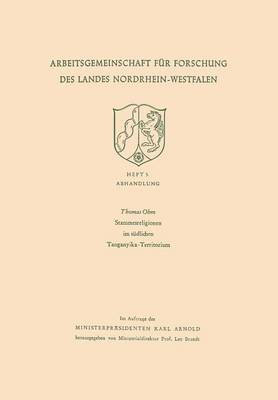 Stammesreligionen im sudlichen Tanganyika-Territorium 1