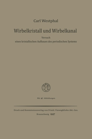 bokomslag Wirbelkristall und Wirbelkanal