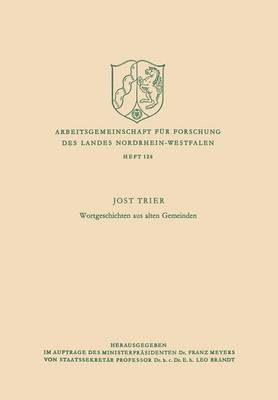 bokomslag Wortgeschichten Aus Alten Gemeinden