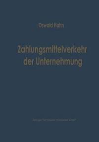 bokomslag Zahlungsmittelverkehr der Unternehmung