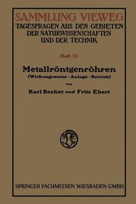 Metallrntgenrhren 1