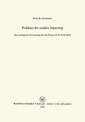 Probleme der sozialen Anpassung