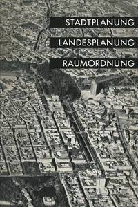 bokomslag Stadtplanung, Landesplanung, Raumordnung