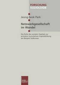 bokomslag Netzwerkgesellschaft im Wandel