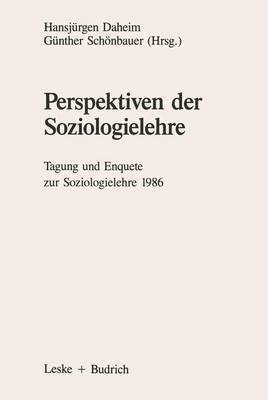 Perspektiven der Soziologielehre 1