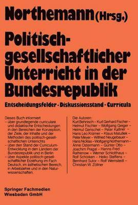 Politisch-gesellschaftlicher Unterricht in der Bundesrepublik 1