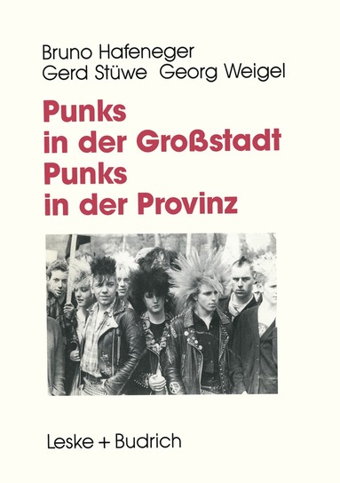 bokomslag Punks in der Grostadt  Punks in der Provinz