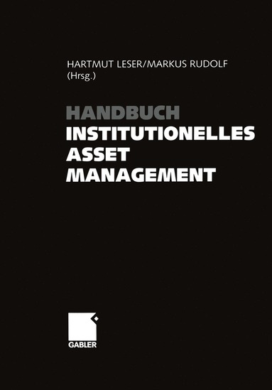 bokomslag Handbuch Institutionelles Asset Management