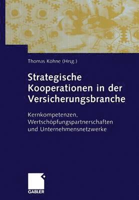 bokomslag Strategische Kooperationen in der Versicherungsbranche