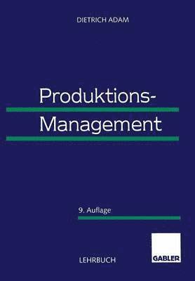 Dietrich Adam - Produktions-Management, Häftad