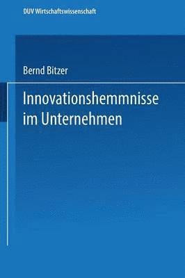 bokomslag Innovationshemmnisse im Unternehmen